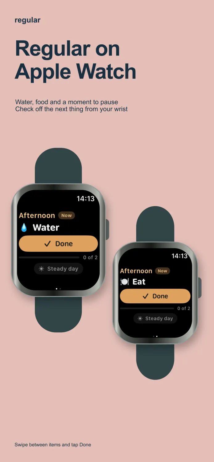 Regular on Apple Watch